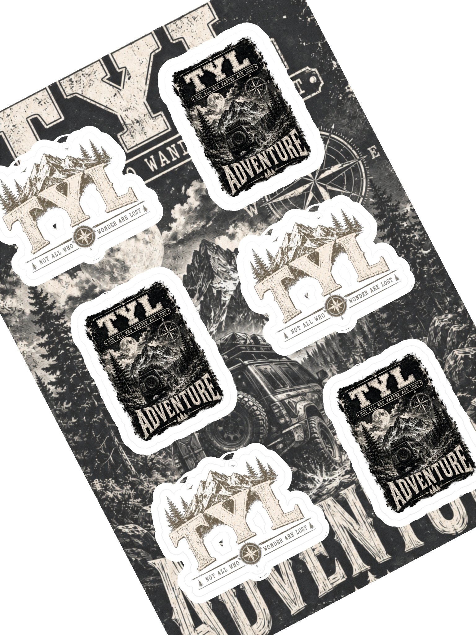 TYL Adventure Sticker Sheet product image (1)