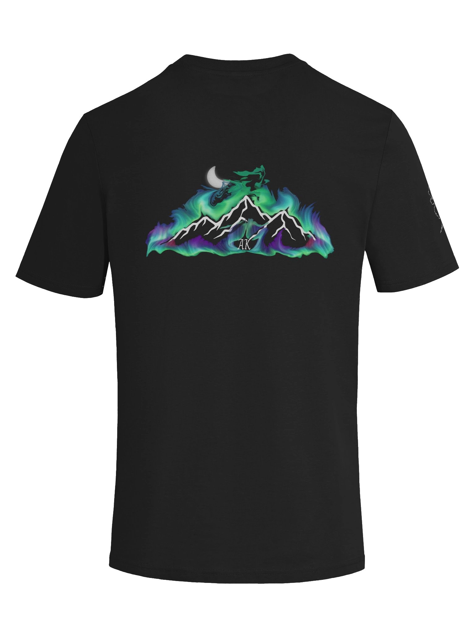 DELUXE "NORTHERN LIGHTNING" ORGANIC COTTON TEE product image (21)