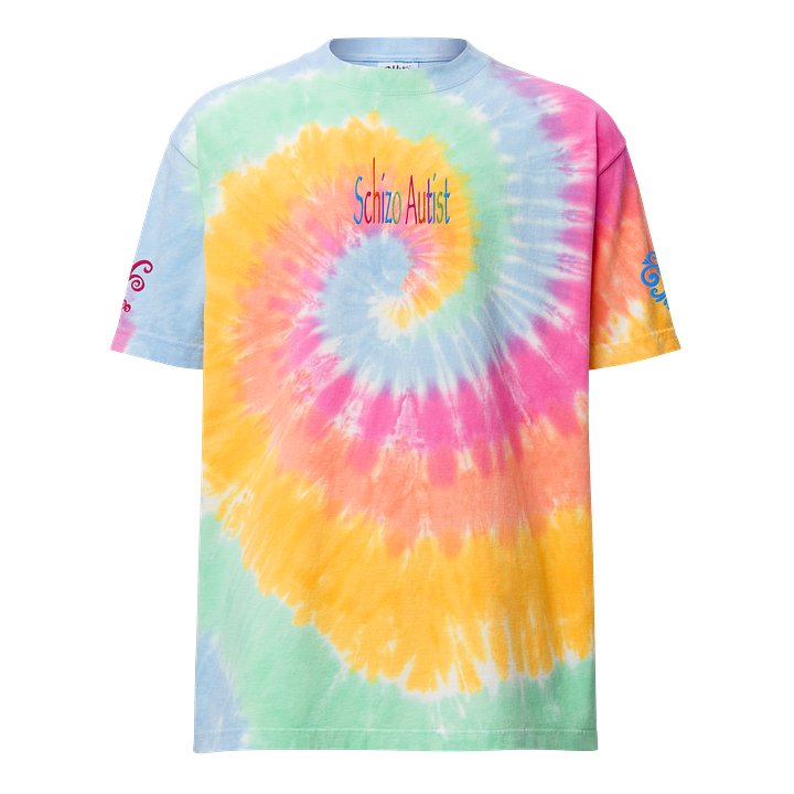 Schizo Autist tie dye product image (1)