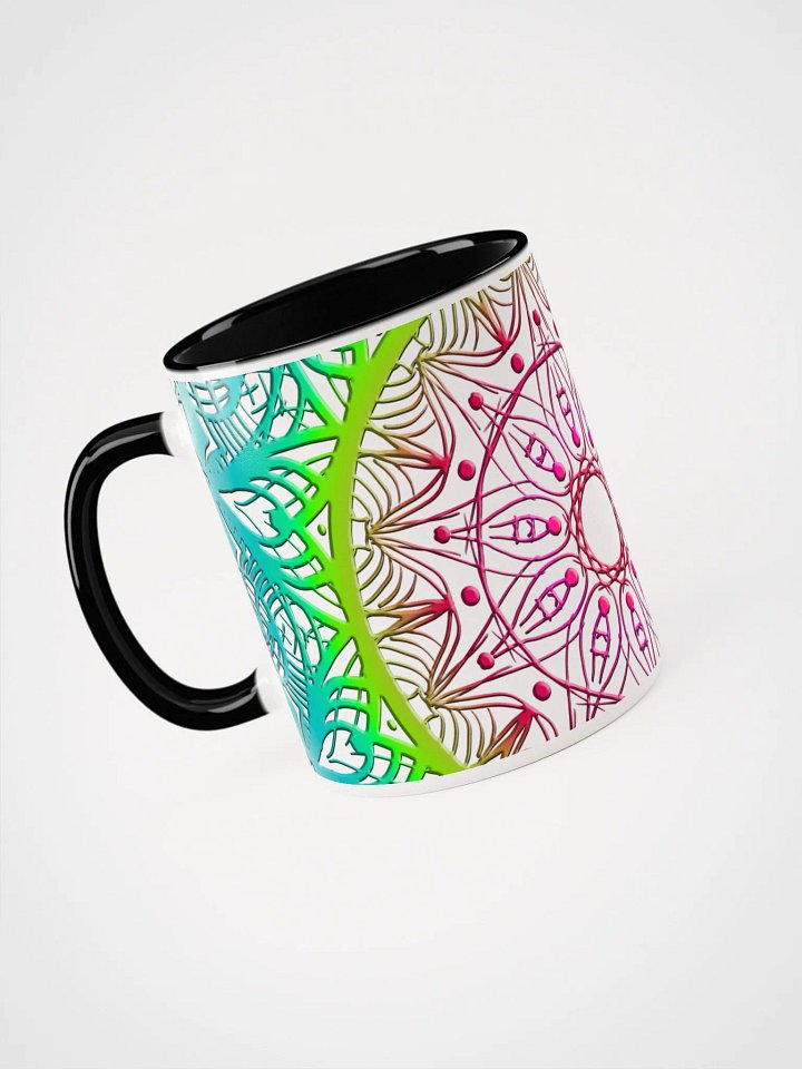 Vibrant Mandala Magic Ceramic Mug product image (1)
