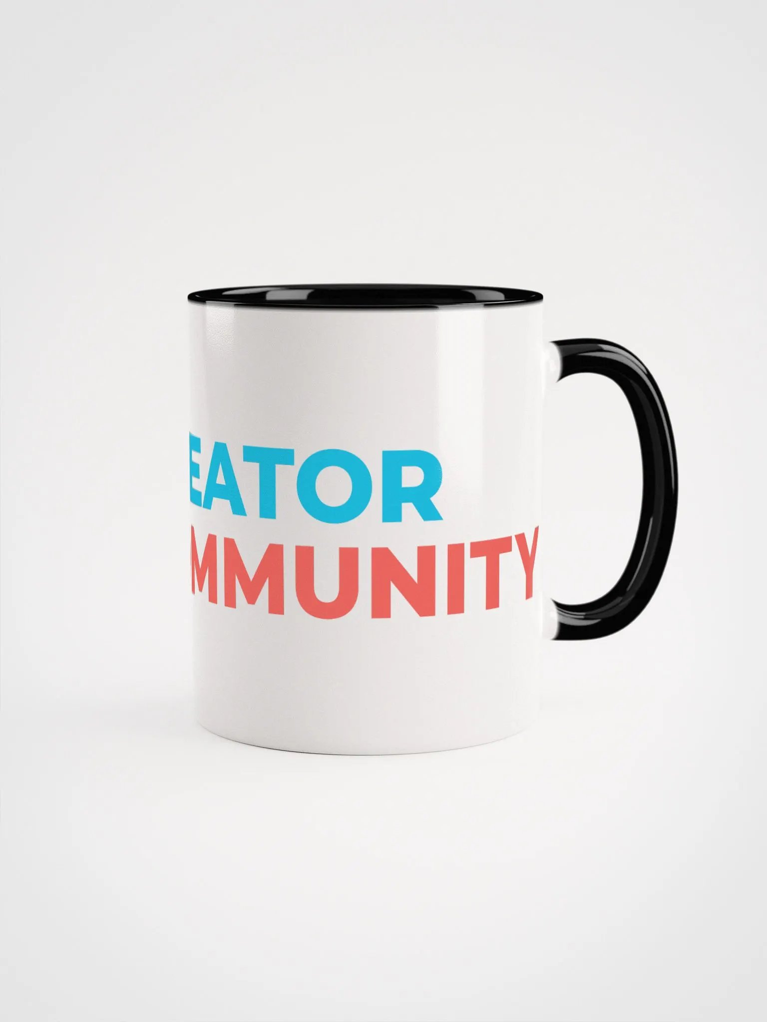 Kan Do Creators 11oz Ceramic Mug — White with Color Pop Interior product image (2)