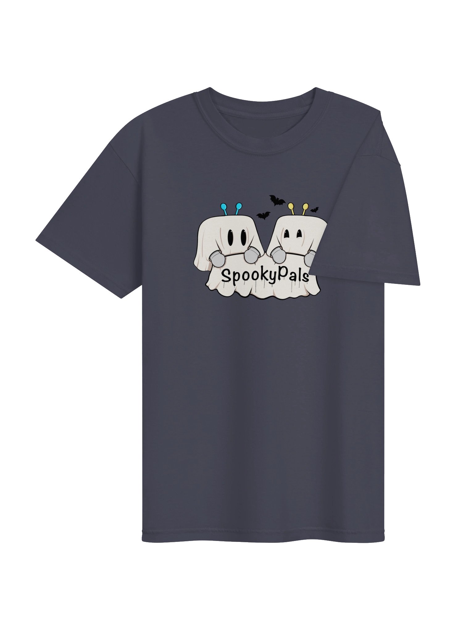 Spooky Pals Ghost Mascots Graphic Tee product image (30)