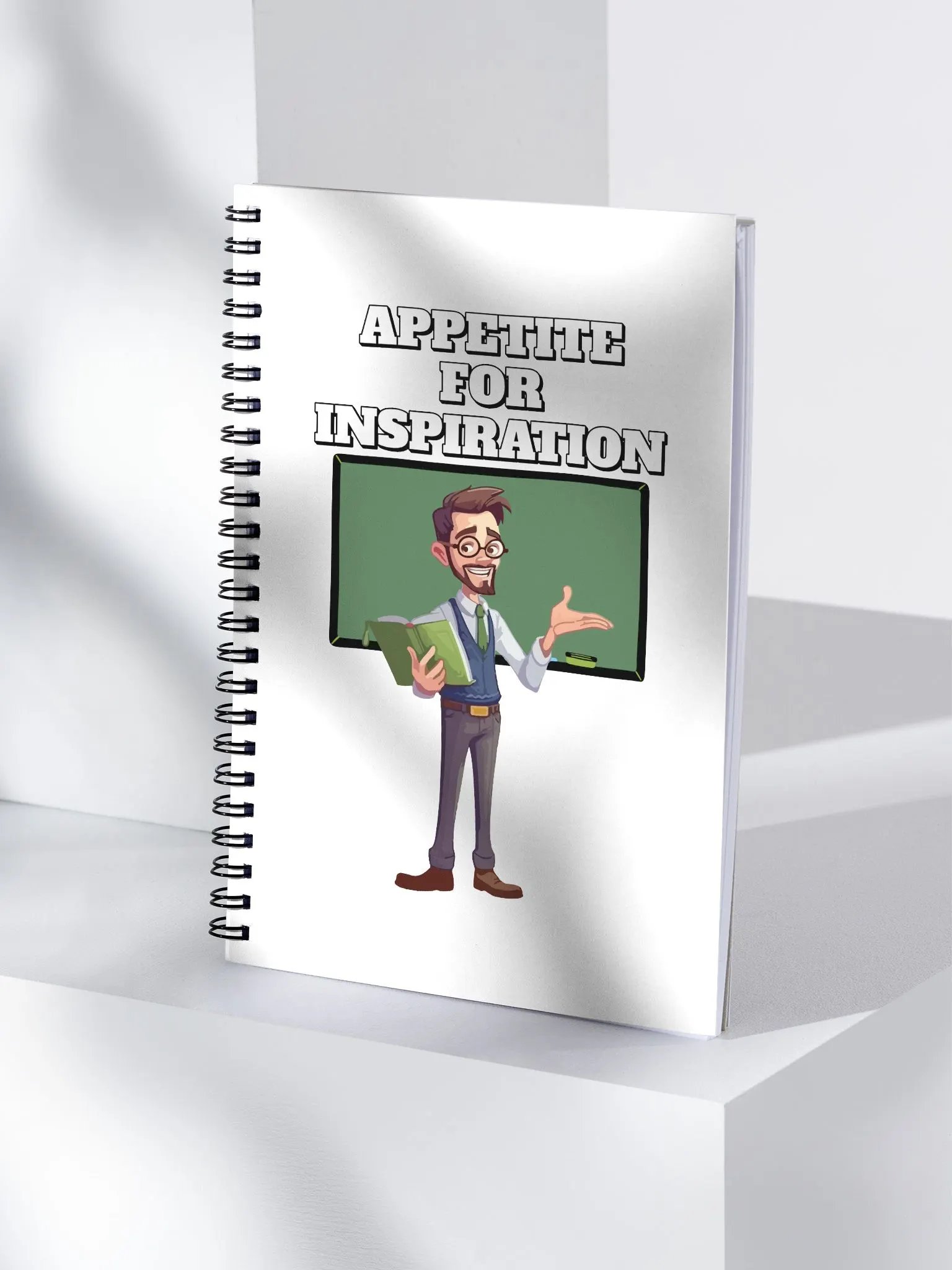 Appetite For Inspiration - Motivation and Inspirational Spiral Notebook product image (2)