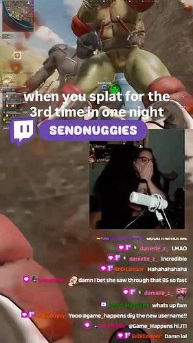 the achievement you get when you splat 3 times in 1 night #warzone #cod #gaming #twitch #splat #sendnuggies #gamergirls