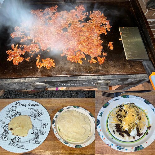 37f and cooking tacos outside, with homemade tortilla in #texas getting ready for cooking stream 2 coming this Sunday morning...