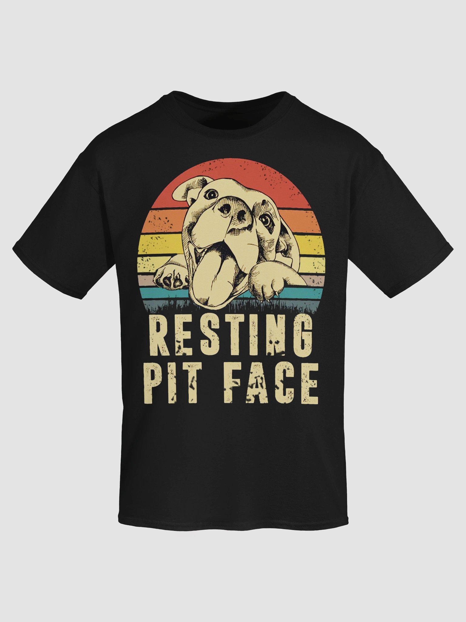 Resting Pit Face T-Shirt product image (5)