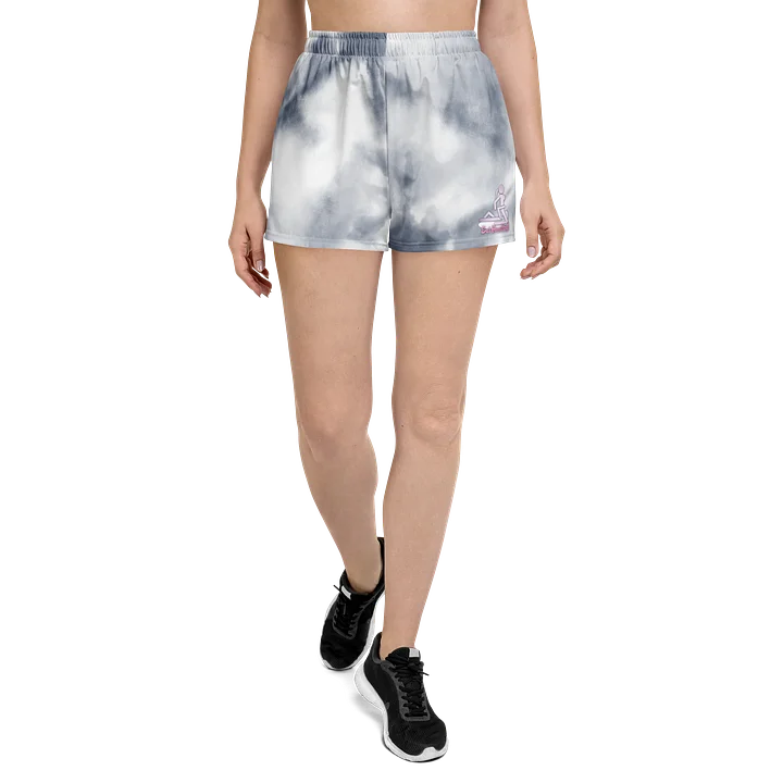 High-Waist All-Over Print Athletic Shorts product image (1)