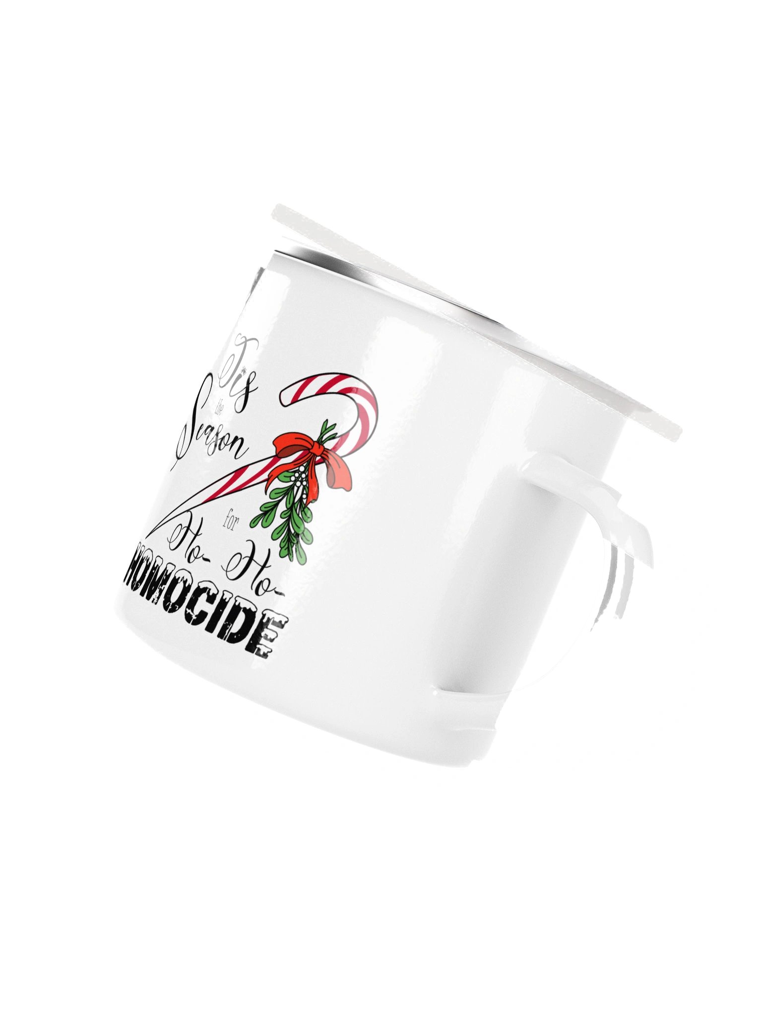 Ho Ho Homicide Enamel Mug product image (3)