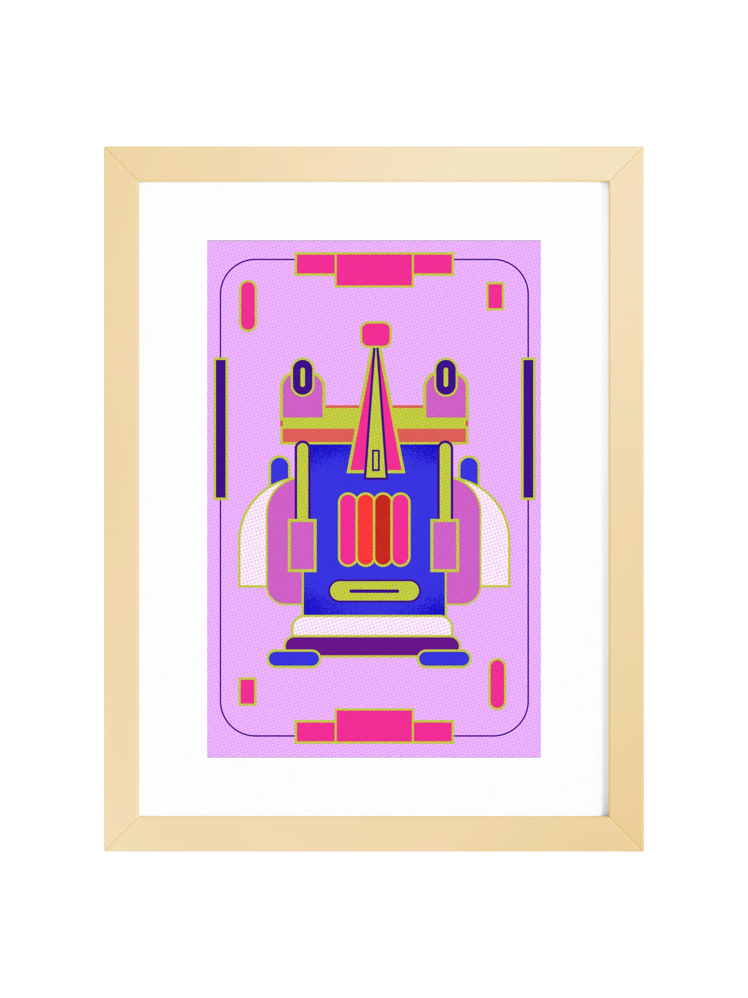 object illustration with pop art effect product image (5)