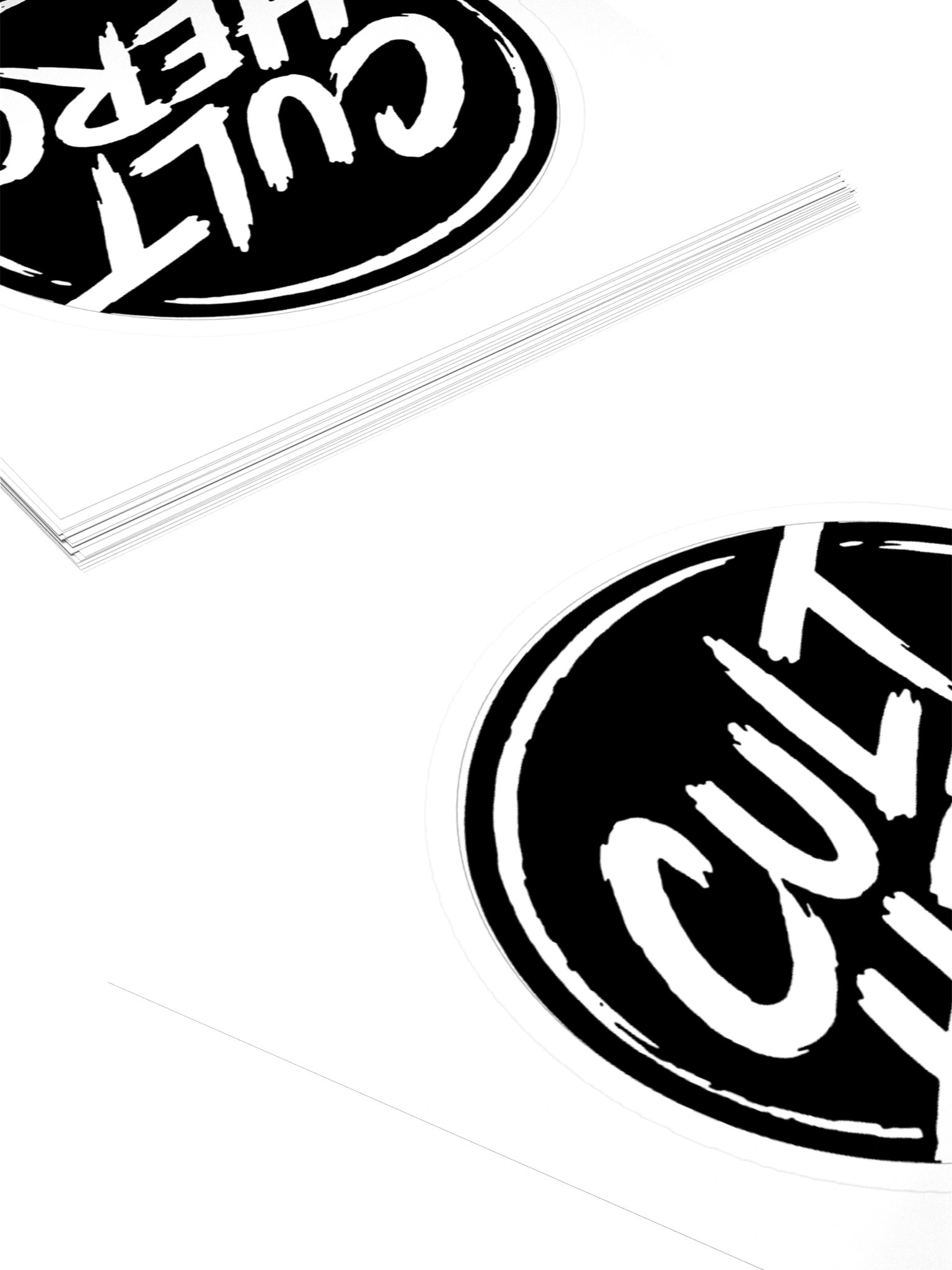 Cult Hero Logo Sticker product image (11)