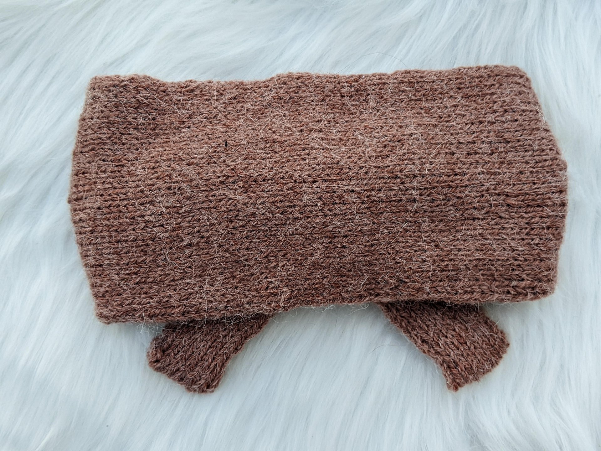 Knit Headband with Ties Pattern product image (11)
