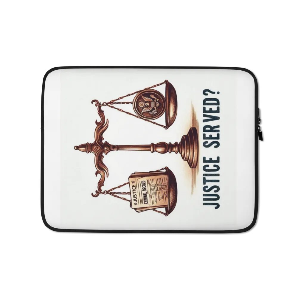 Justice Served? Laptop Sleeve product image (3)