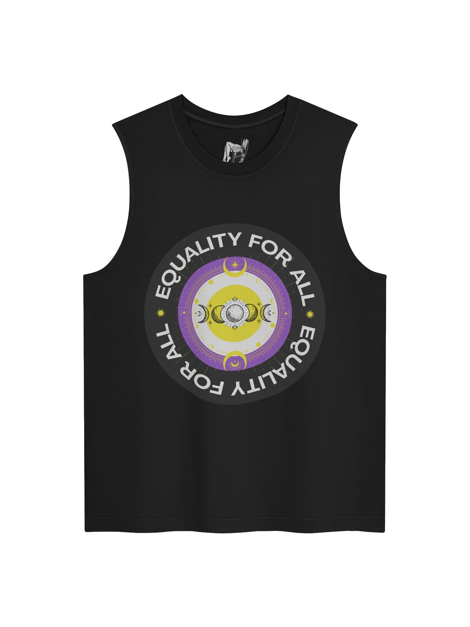 Equality For All Nonbinary Emblem Tank product image (1)