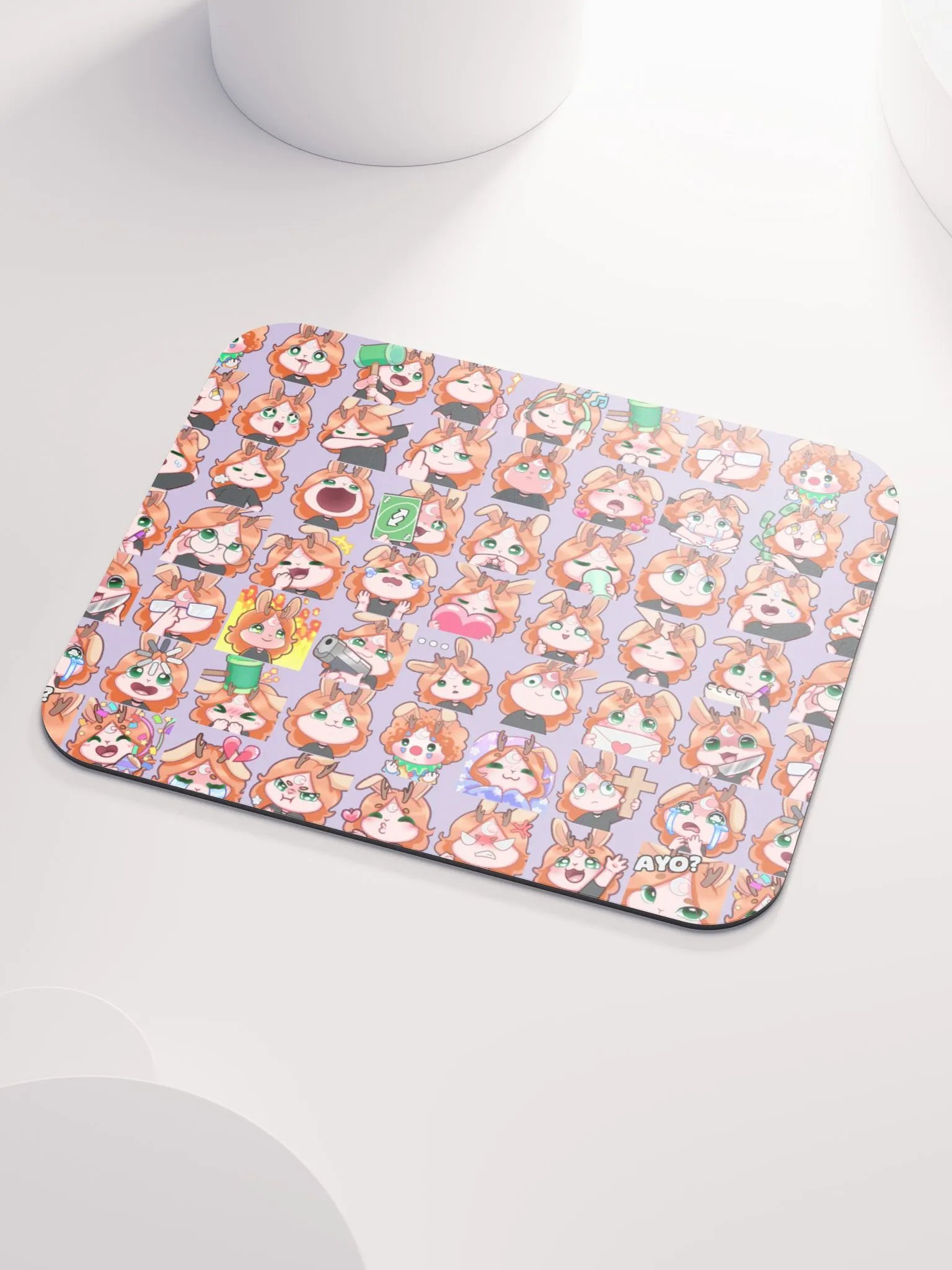 Lilac Many Moods Mousepad product image (1)