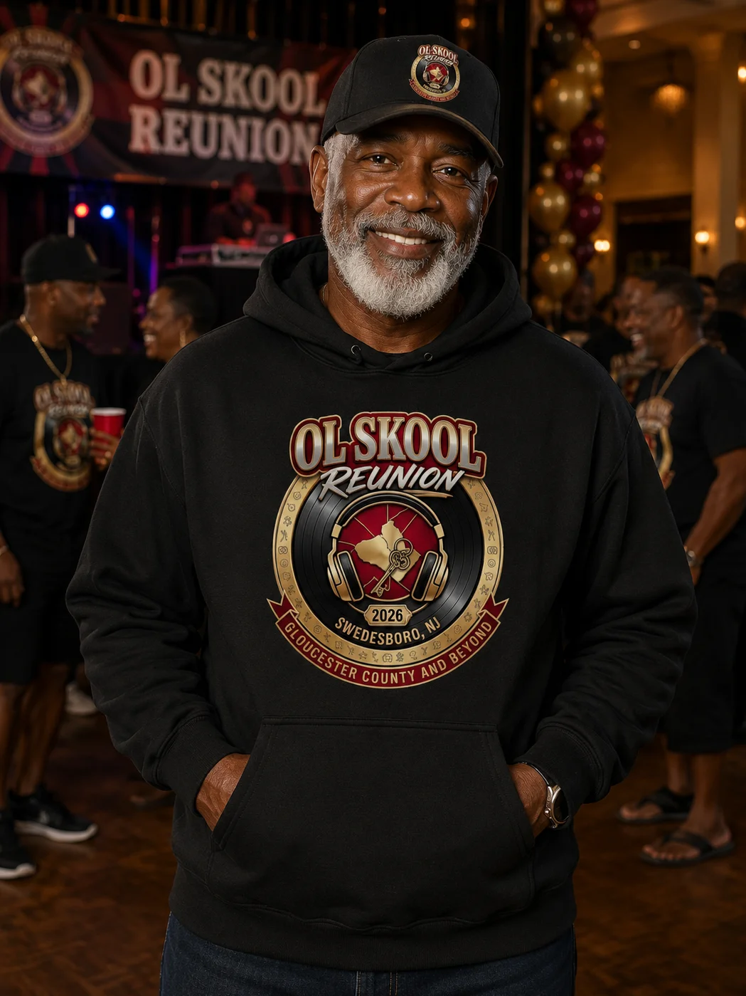 Ol Skool Reunion 2026 Premium Pullover Hoodie product image (5)