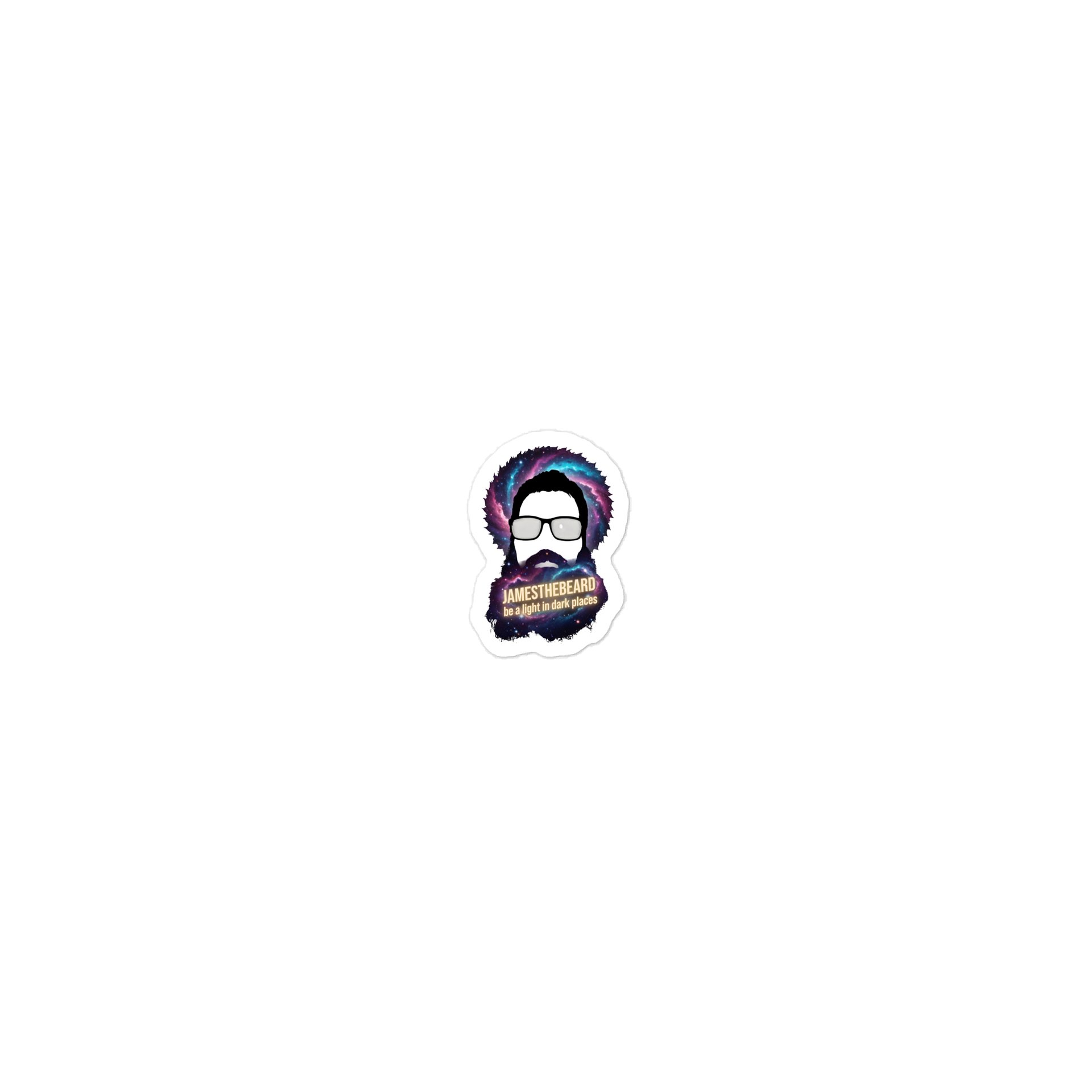 JamesTheBeard Die-Cut Stickers product image (1)