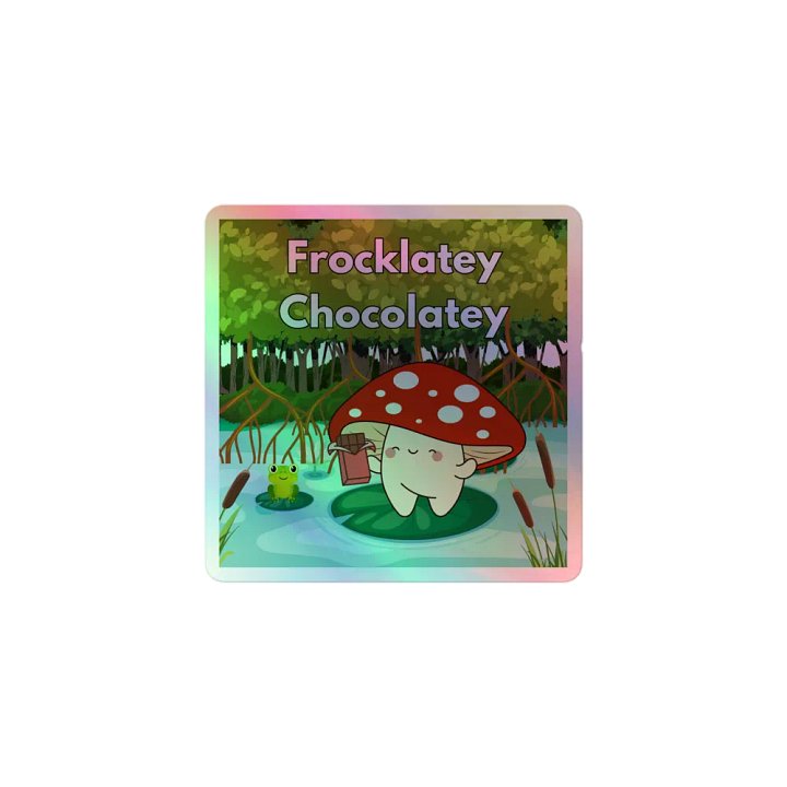 Frocklatey Chocolatey - Holo Sticker product image (1)