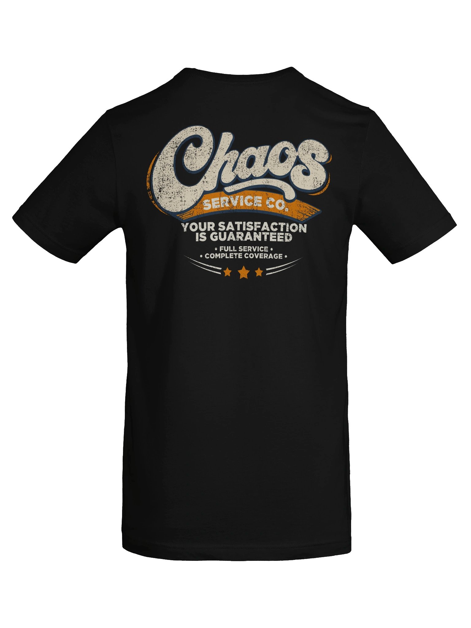 Chaos Service Co. T-Shirt (Distressed, 2-Sided) product image (6)
