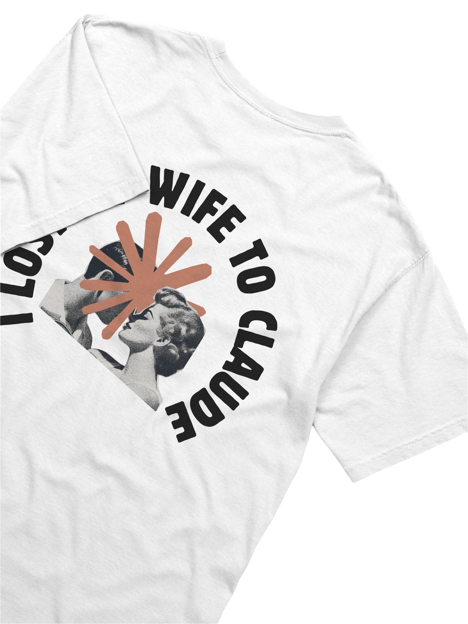 "I Lost My Wife To Claude" t-shirt - 100% cotton product image (5)