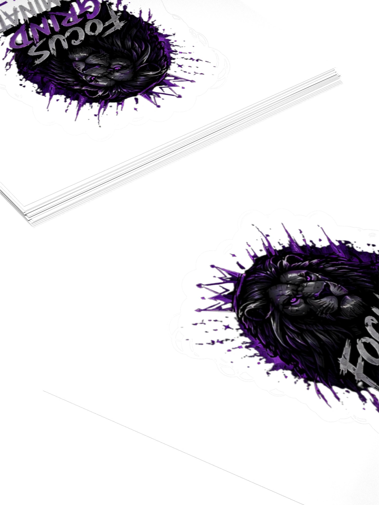 Focus Grind Dominate Stickers product image (11)
