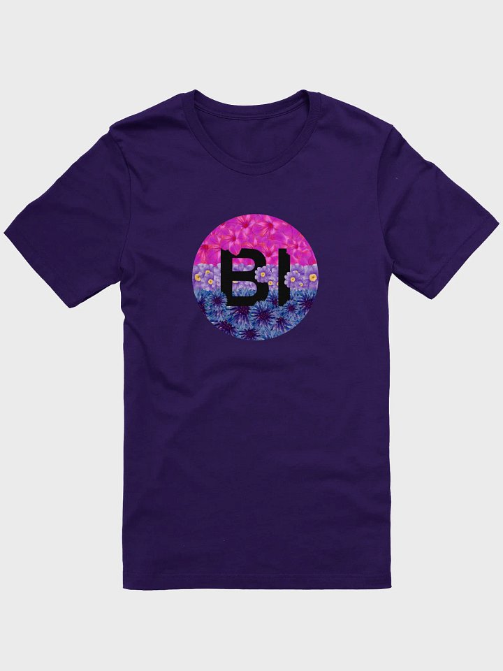 floral bisexual t-shirt product image (1)