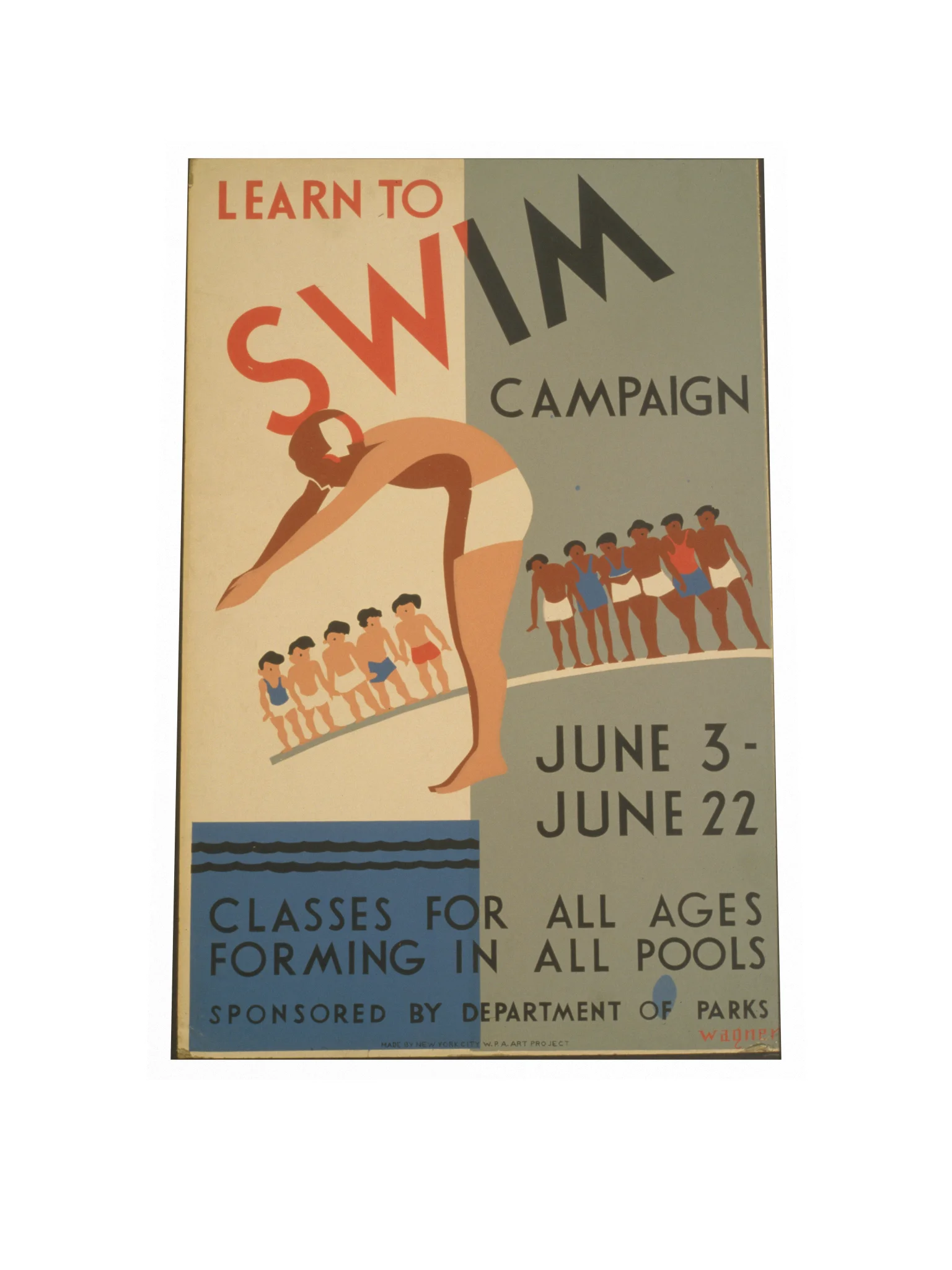 Learn to Swim Poster product image (1)