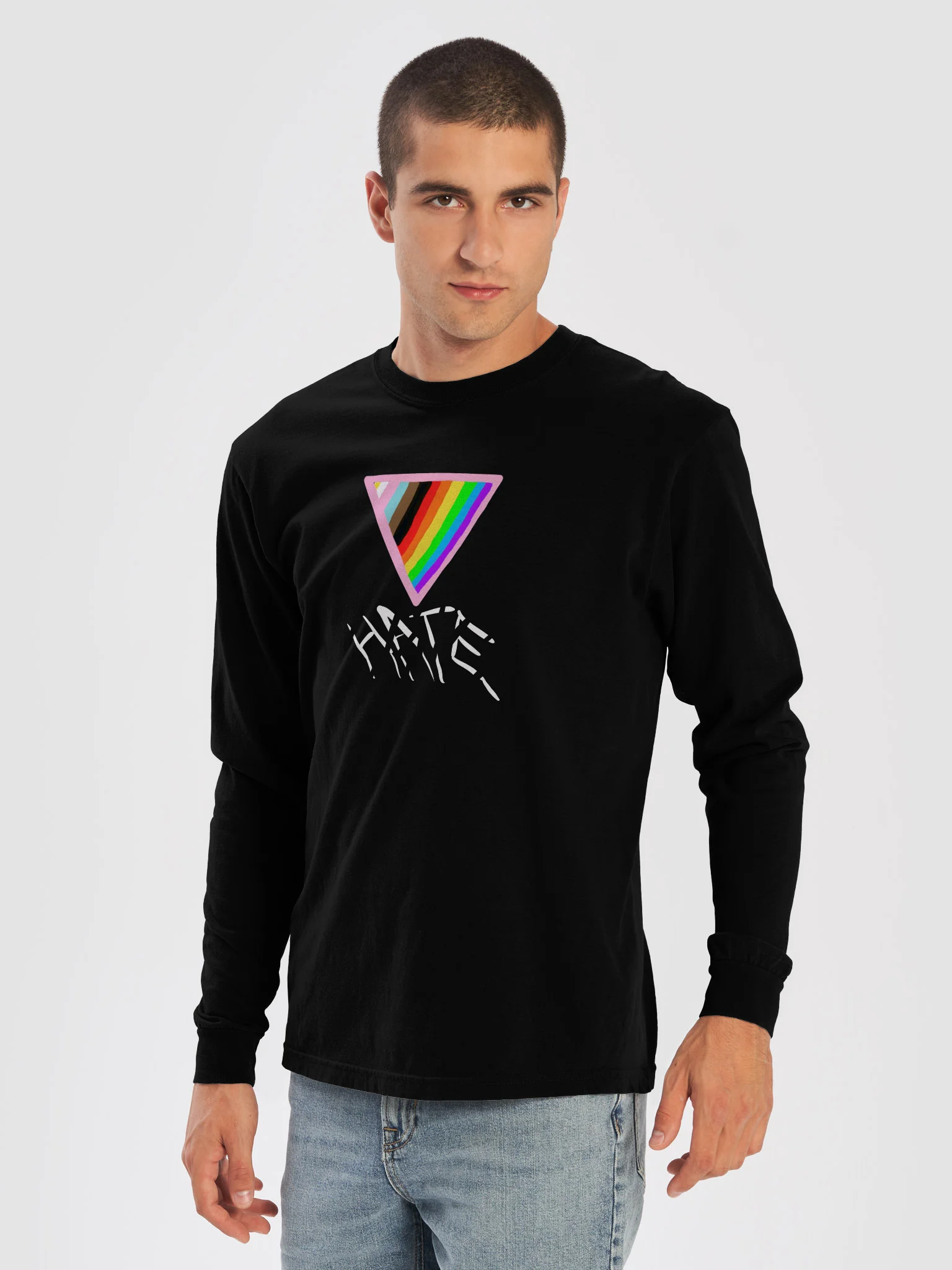 Crush Hate long sleeve tee product image (30)