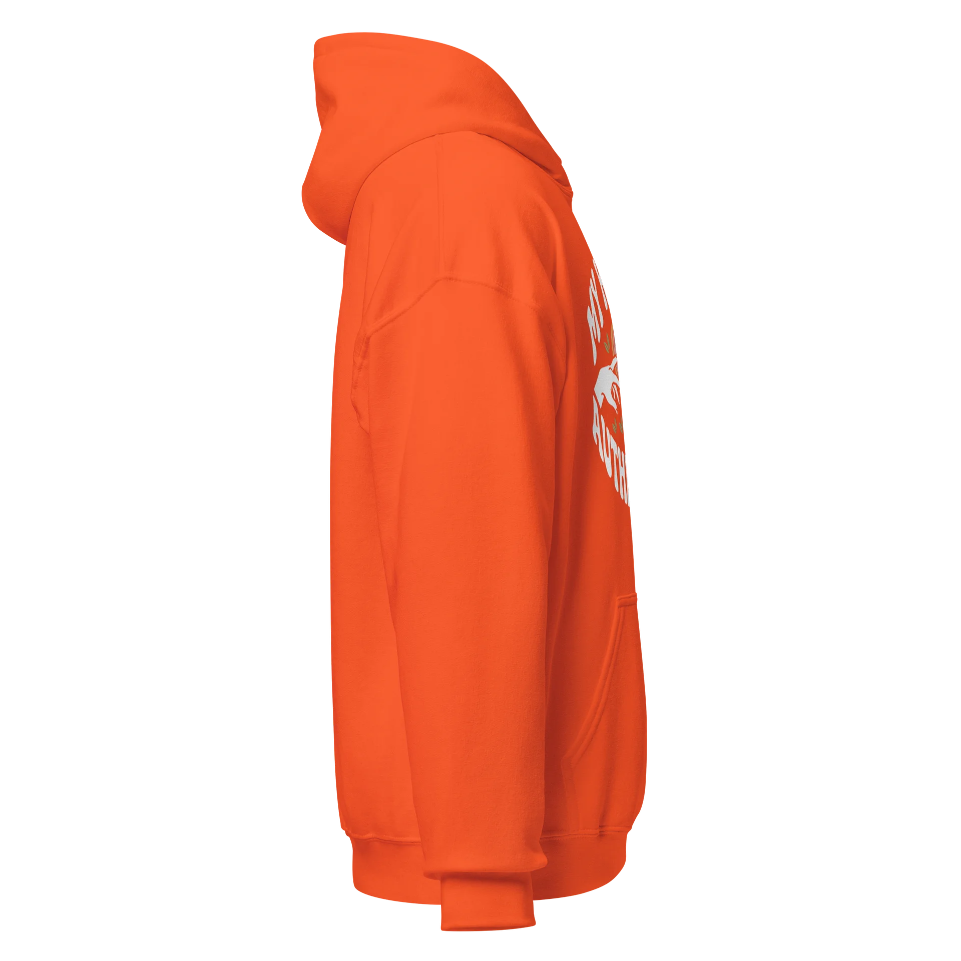 “My Kink Is Authenticity” Orange Classic Unisex Hoodie product image (4)