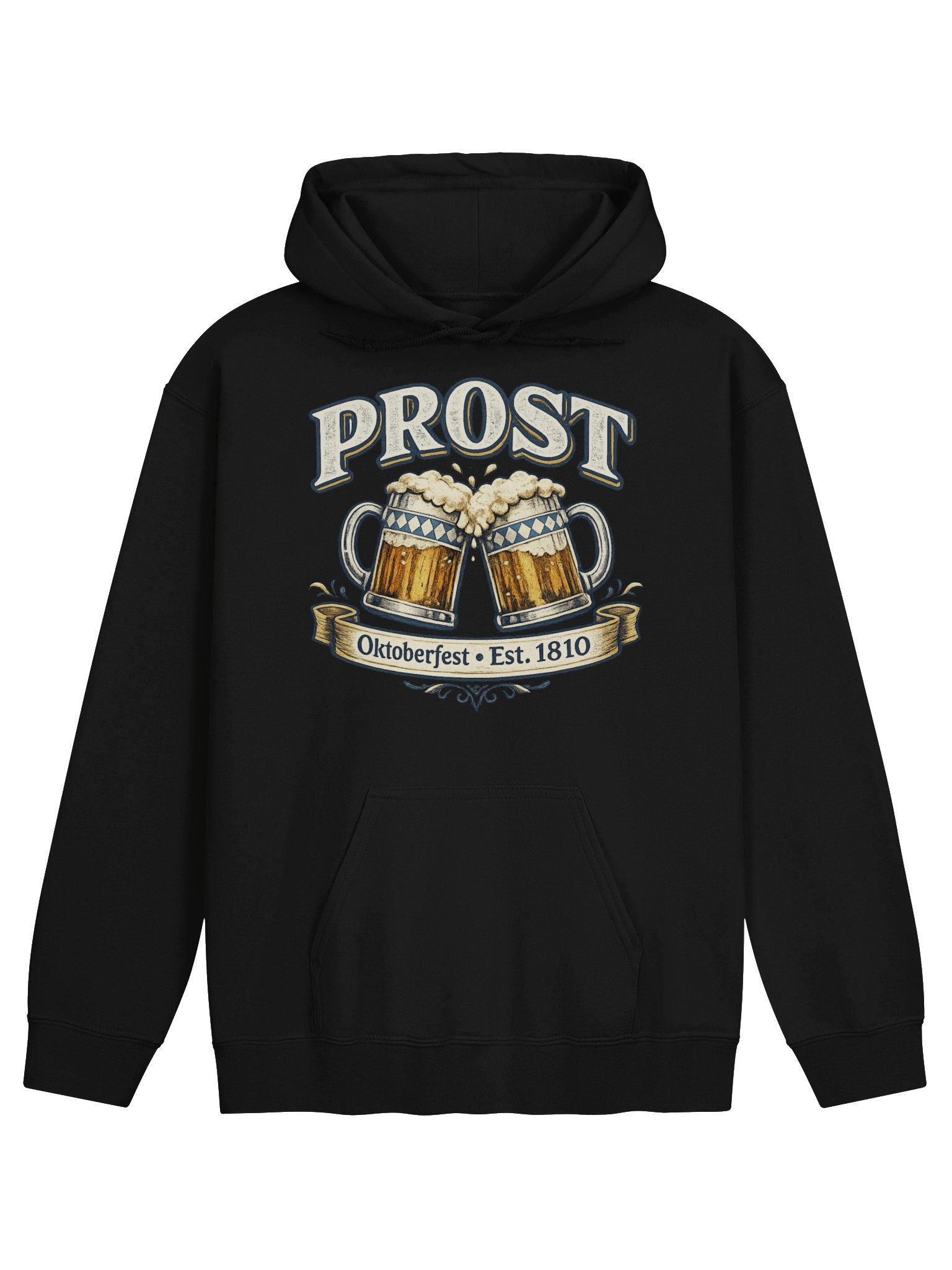 Prost Oktoberfest Vintage Beer Stein Hoodie product image (1)