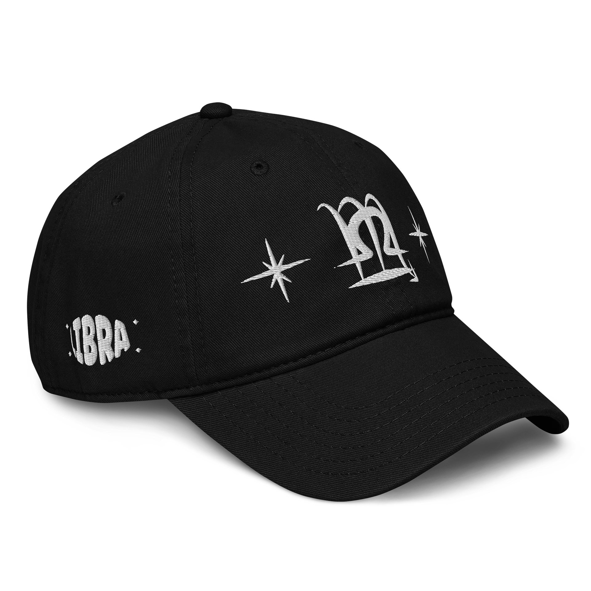 libra-scorpio cusp dad hat (white) product image (3)