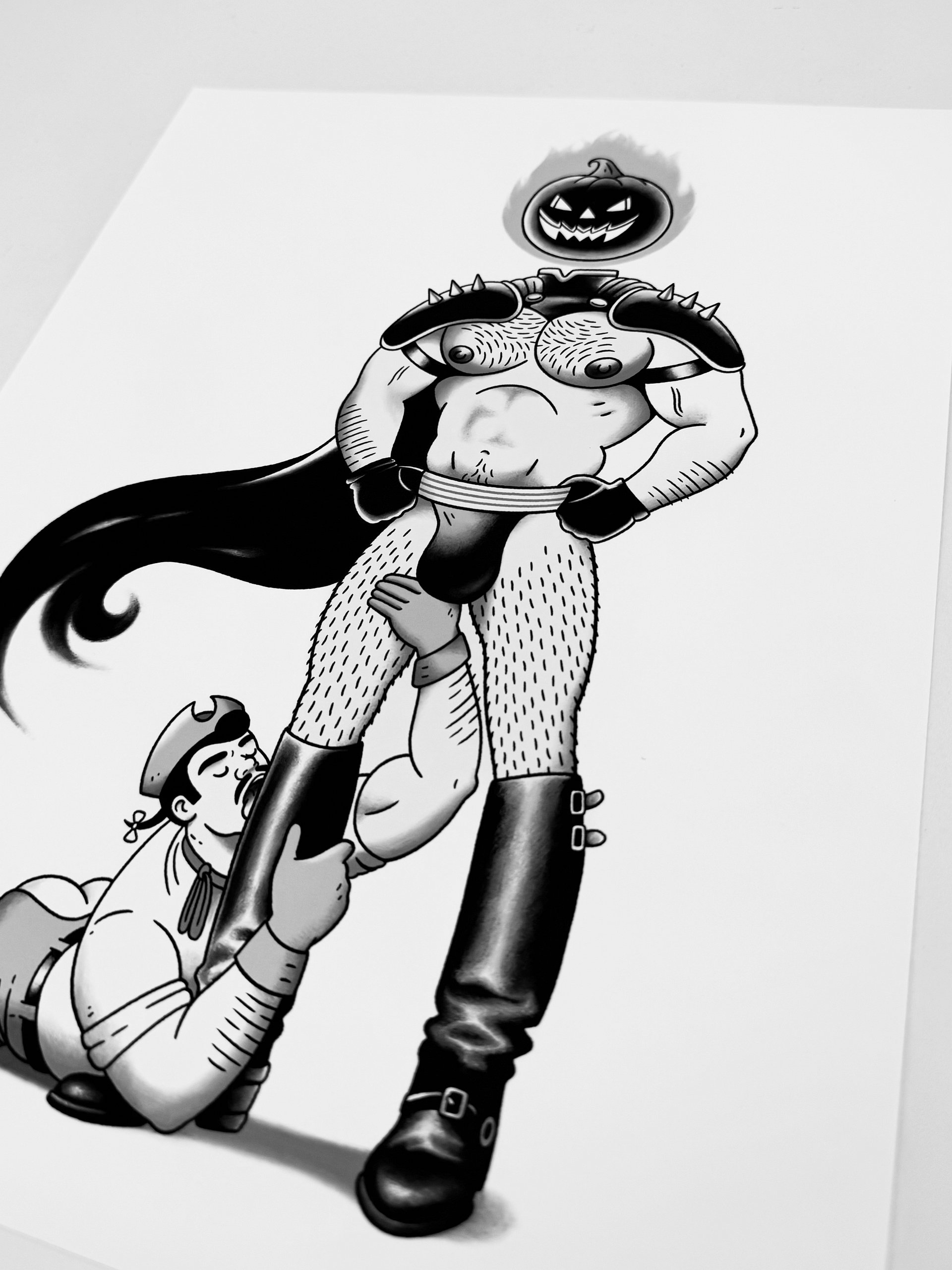 Lickabod & The Horseman 11x14 Limited Print (Signed) product image (2)