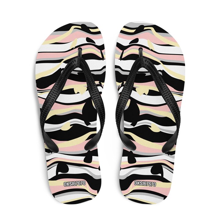 Symmetry Wave Custom Flip-Flops product image (2)