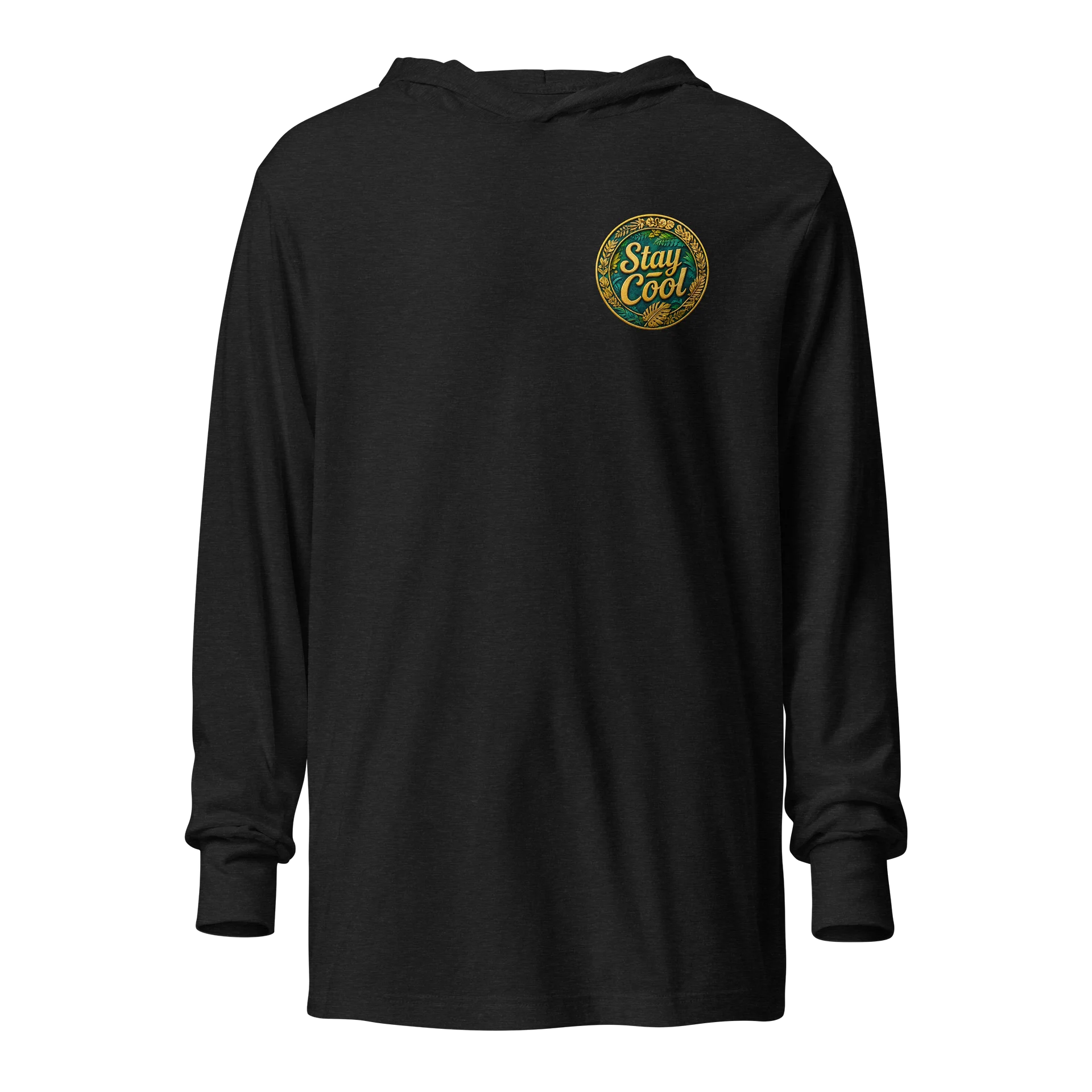 Stay Cool Botanical Emblem Hoodie Tee product image (3)