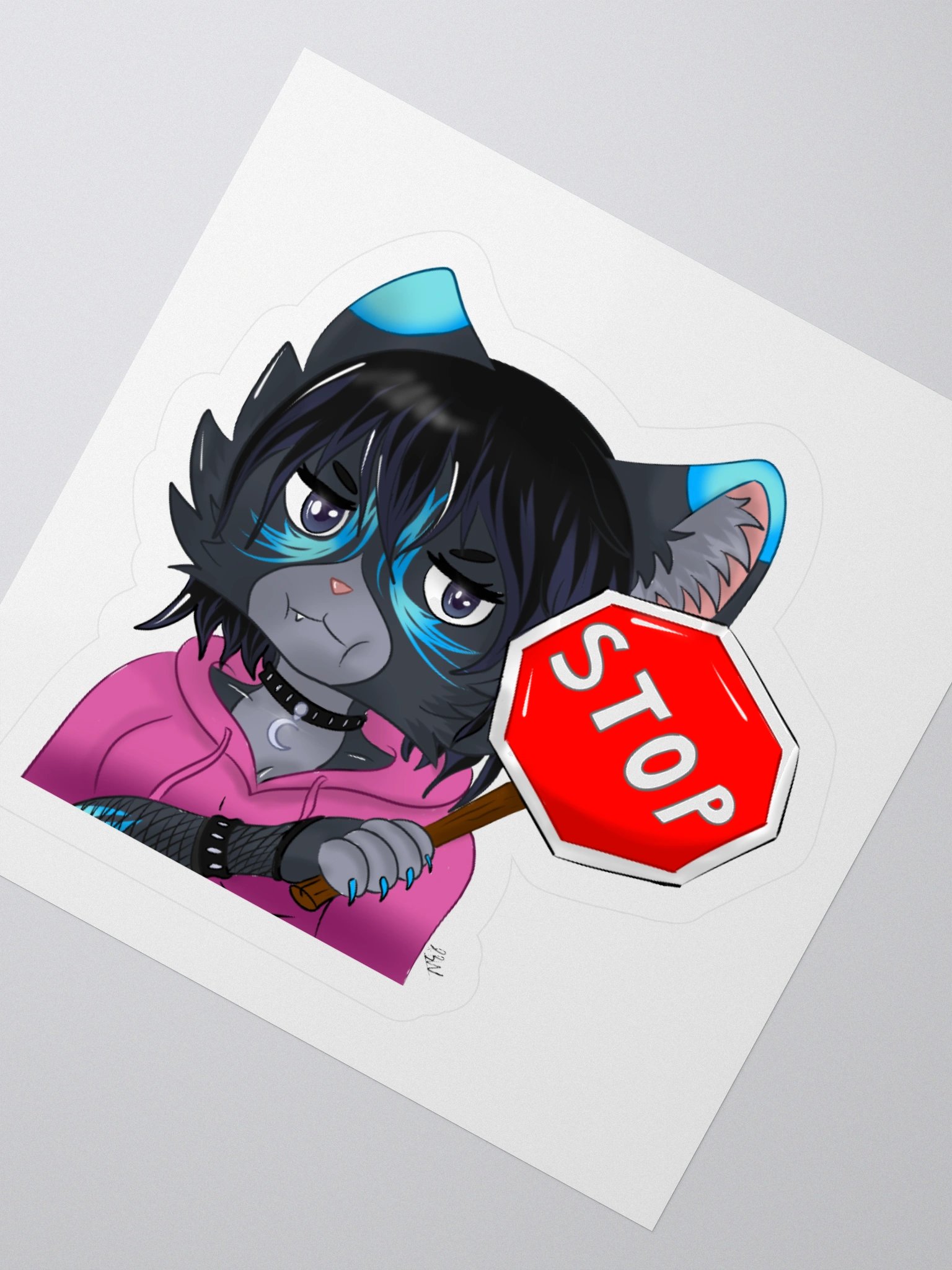 "Seriously Stop" Rascano Sticker product image (5)