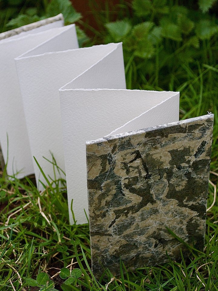 Carnet Accordéon - coton 300g - fait main product image (2)