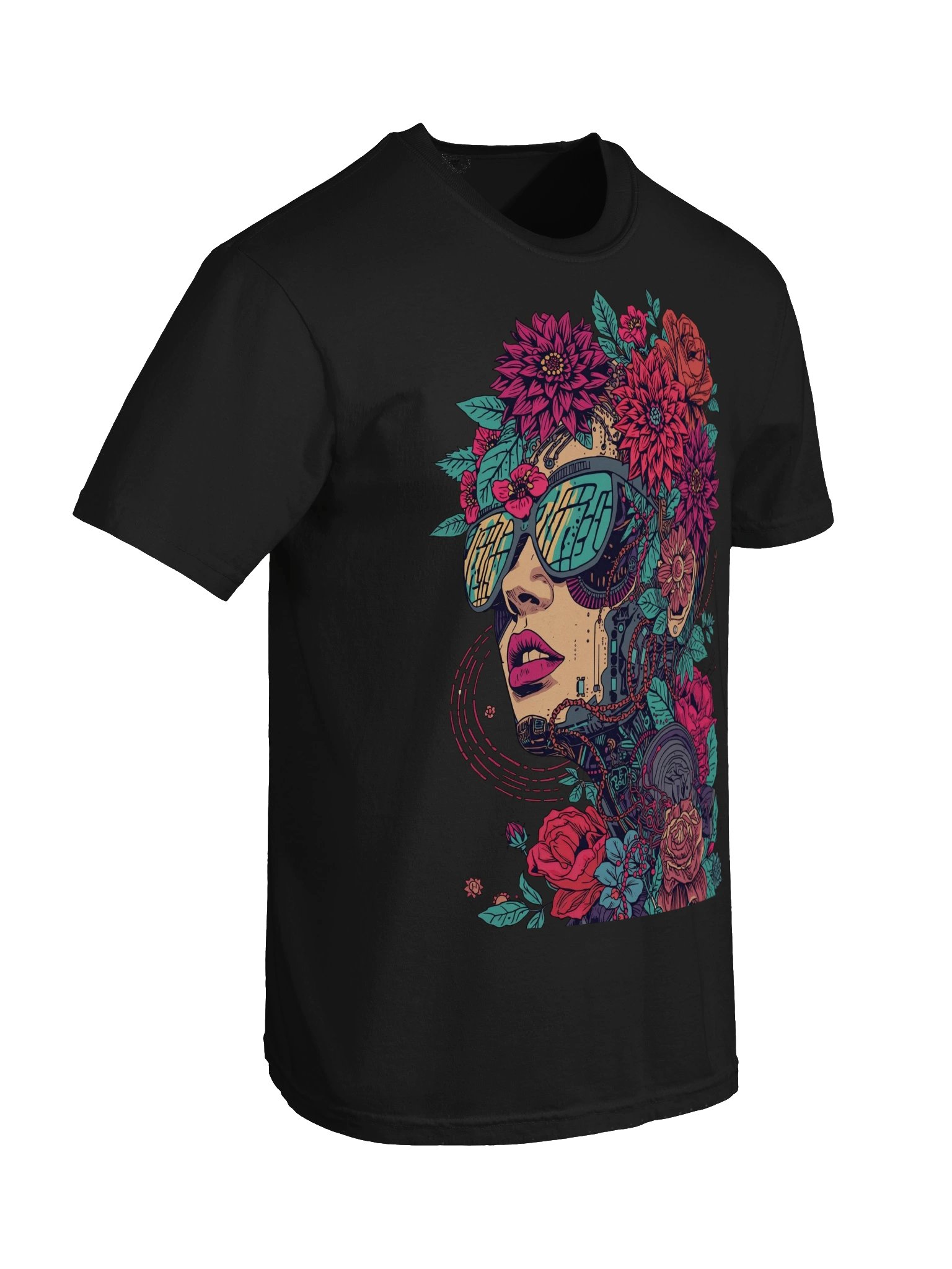 Floral Vision Sunglasses Heavyweight Tee product image (4)