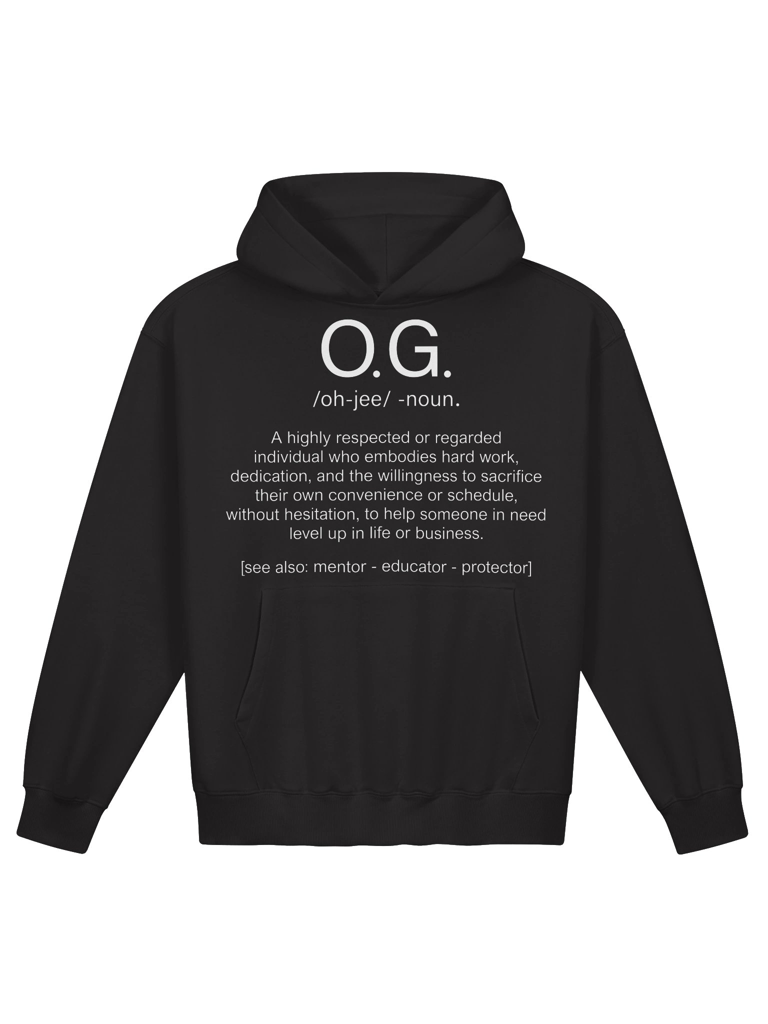 CBF - O.G DICTIONARY TEXT HOODIE product image (1)