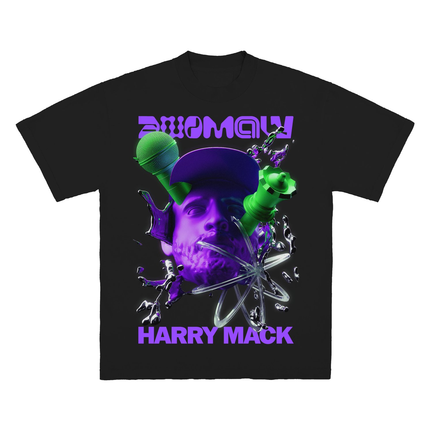 Anomaly Tour 2025 Black T-Shirt product image (1)