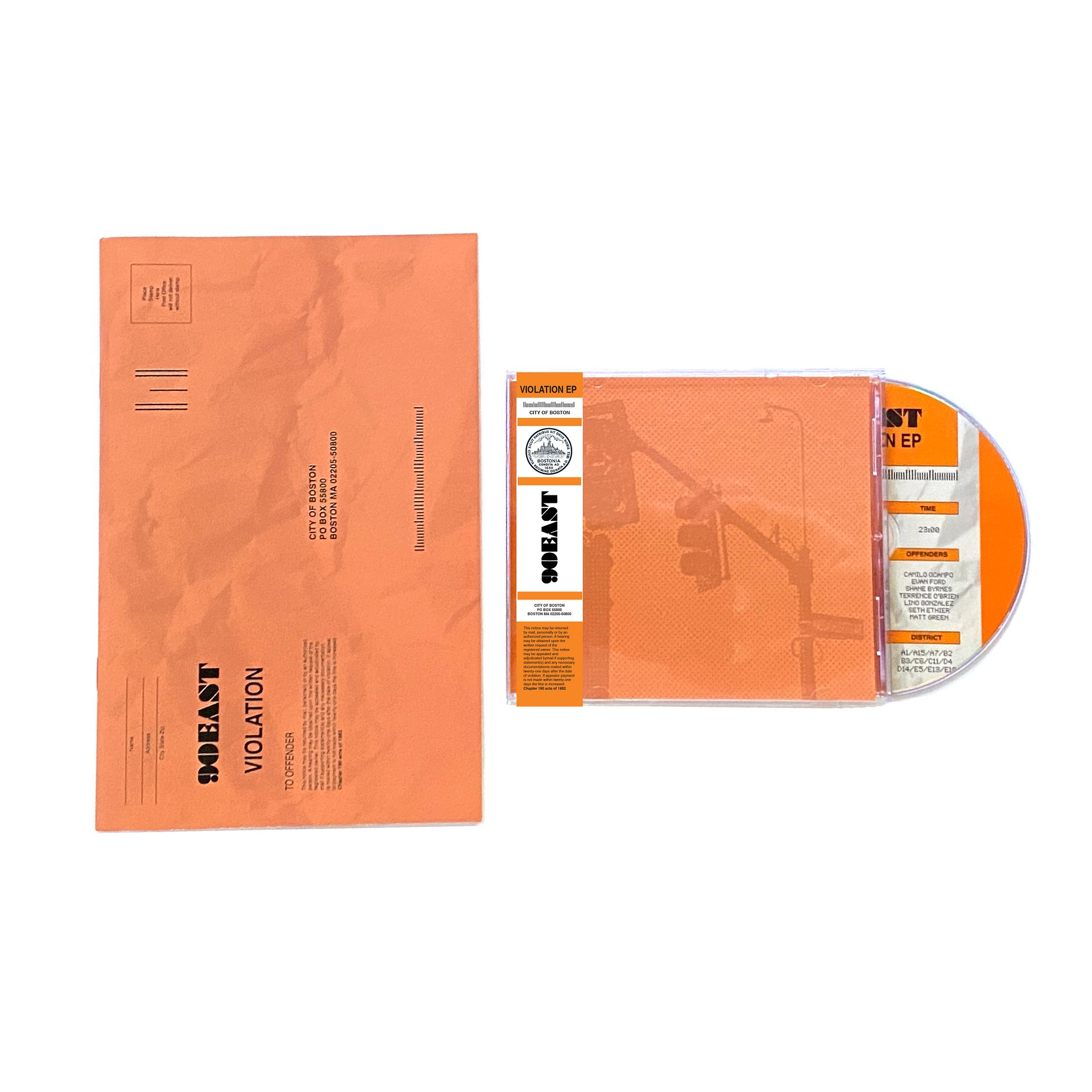90East VIOLATION EP DVD + Zine product image (1)