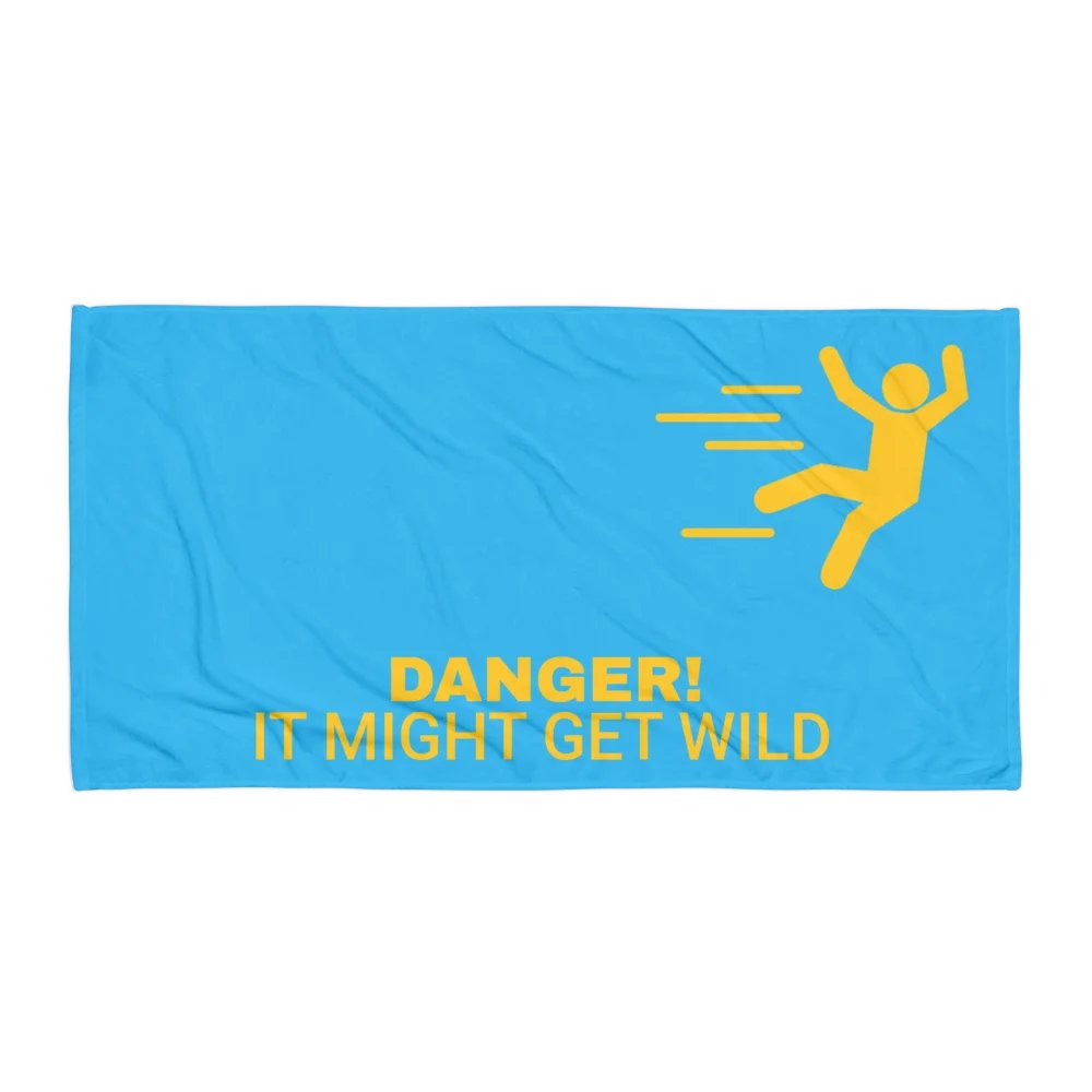 DANGER! - Sublimated Towel product image (1)