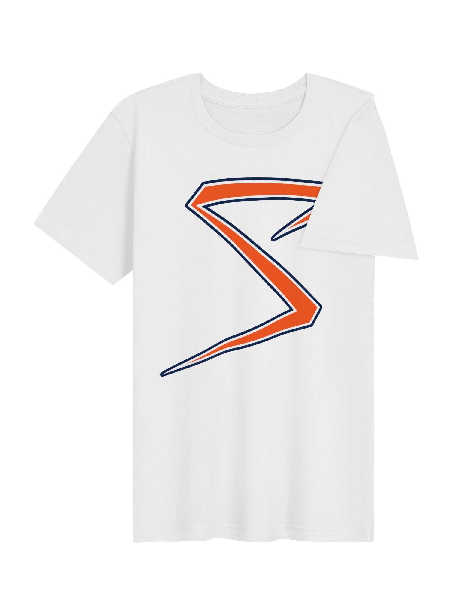 Midwest Sluggers S-Logo-Orange Unisex Supersoft Tee product image (9)