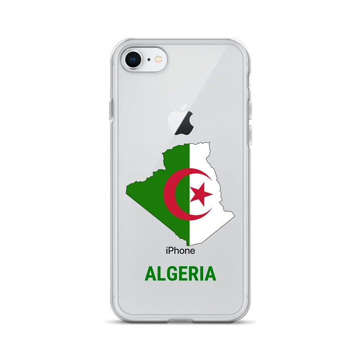 Algeria 2026 World Cup Flag iPhone Tough Case - Algeria Soccer Phone Cover - Dual Layer Protective Case product image (1)