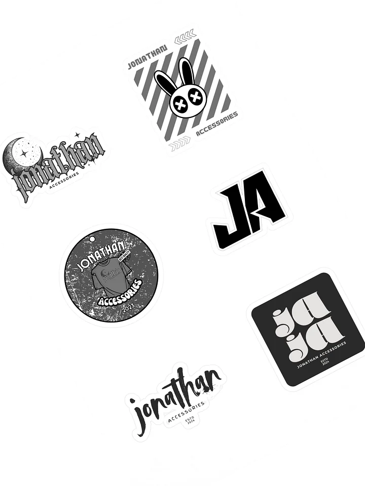 Jonathan Accessories Logo Sticker Sheet Set product image (1)