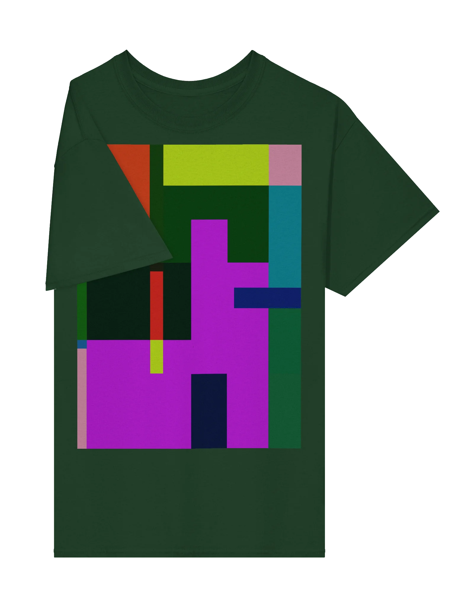 Vibrant Geometry Unisex Tee product image (4)