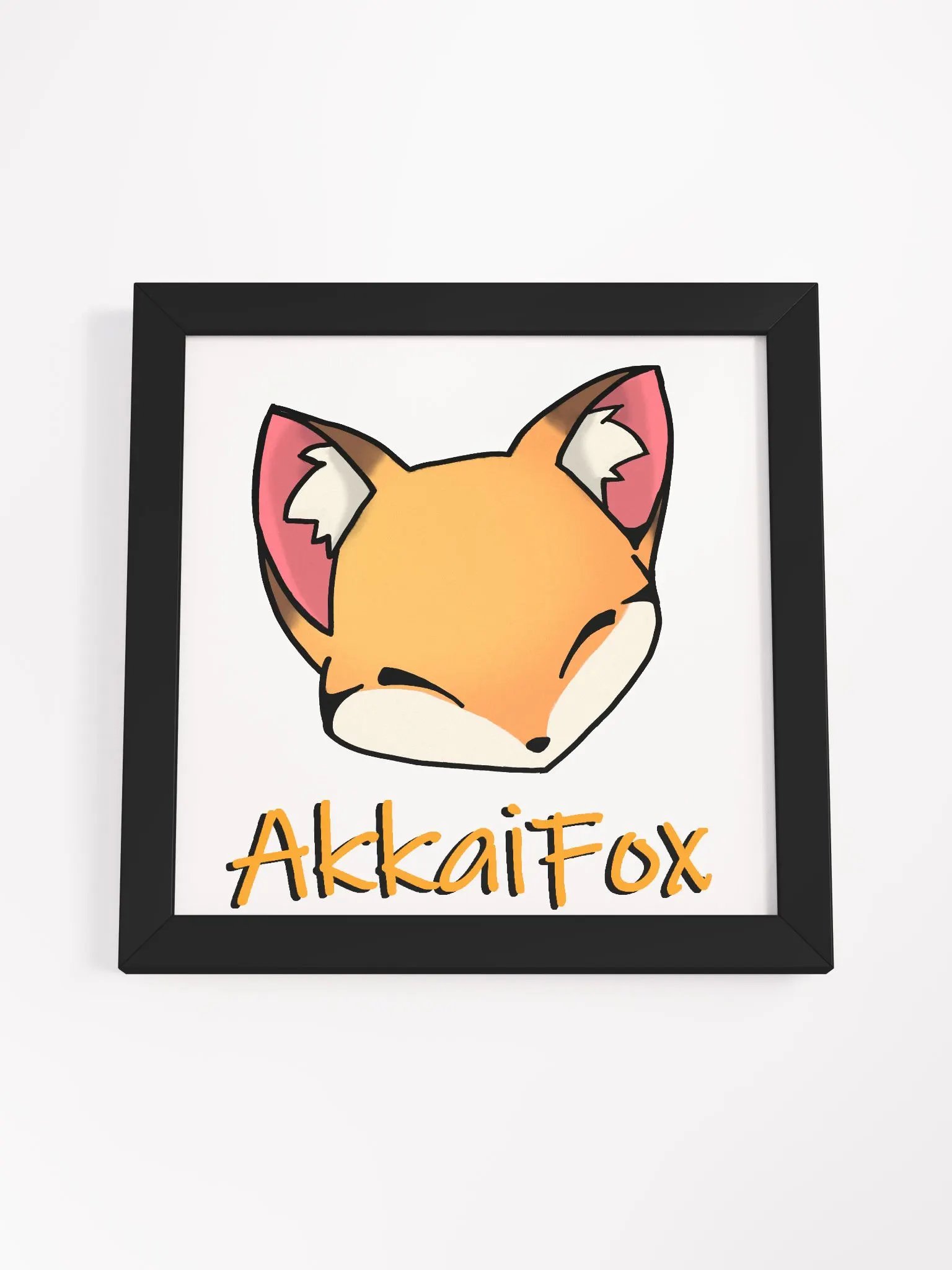 Fox Head Framed Poster product image (28)