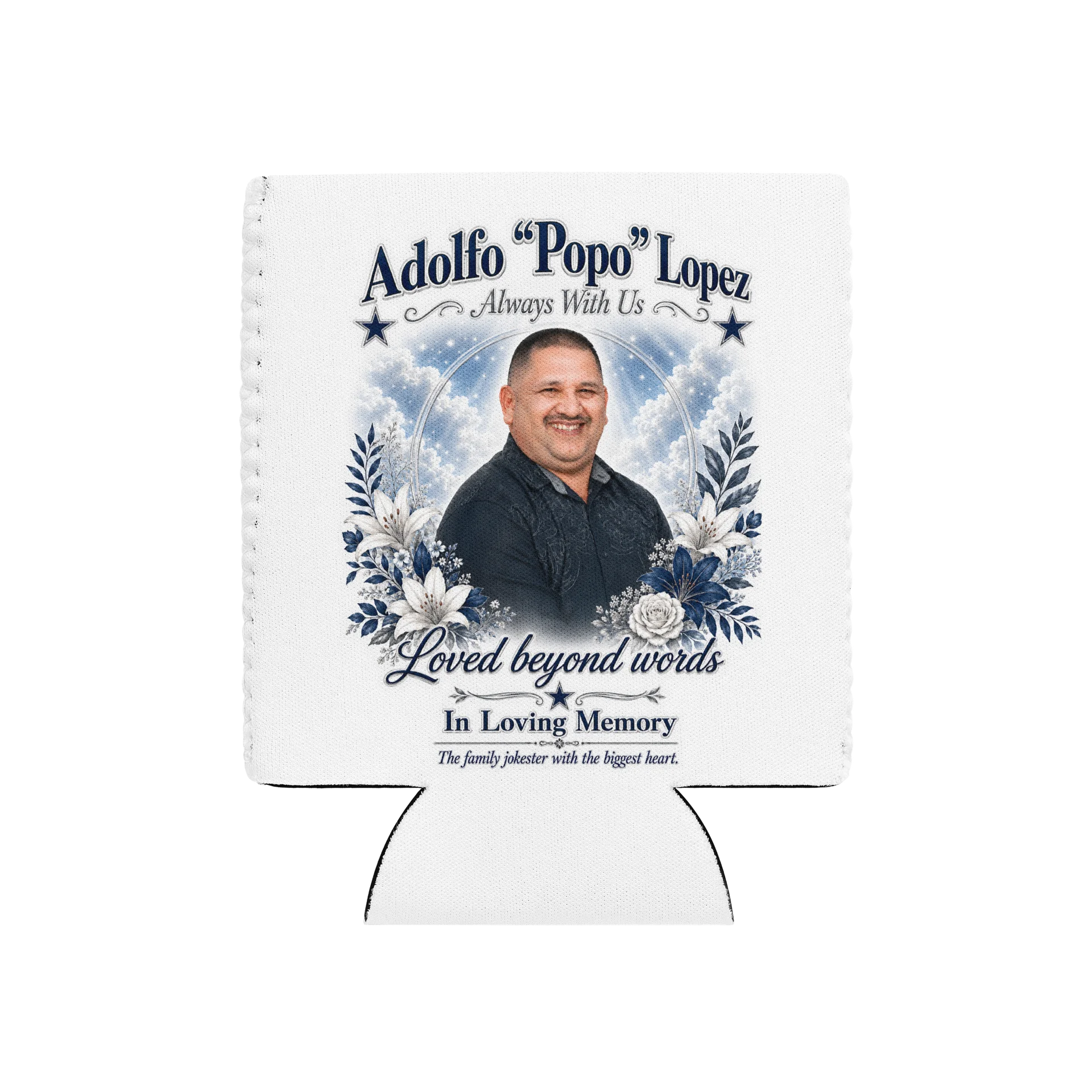 Adolfo "Popo" Certified Family Legend Koozie product image (1)