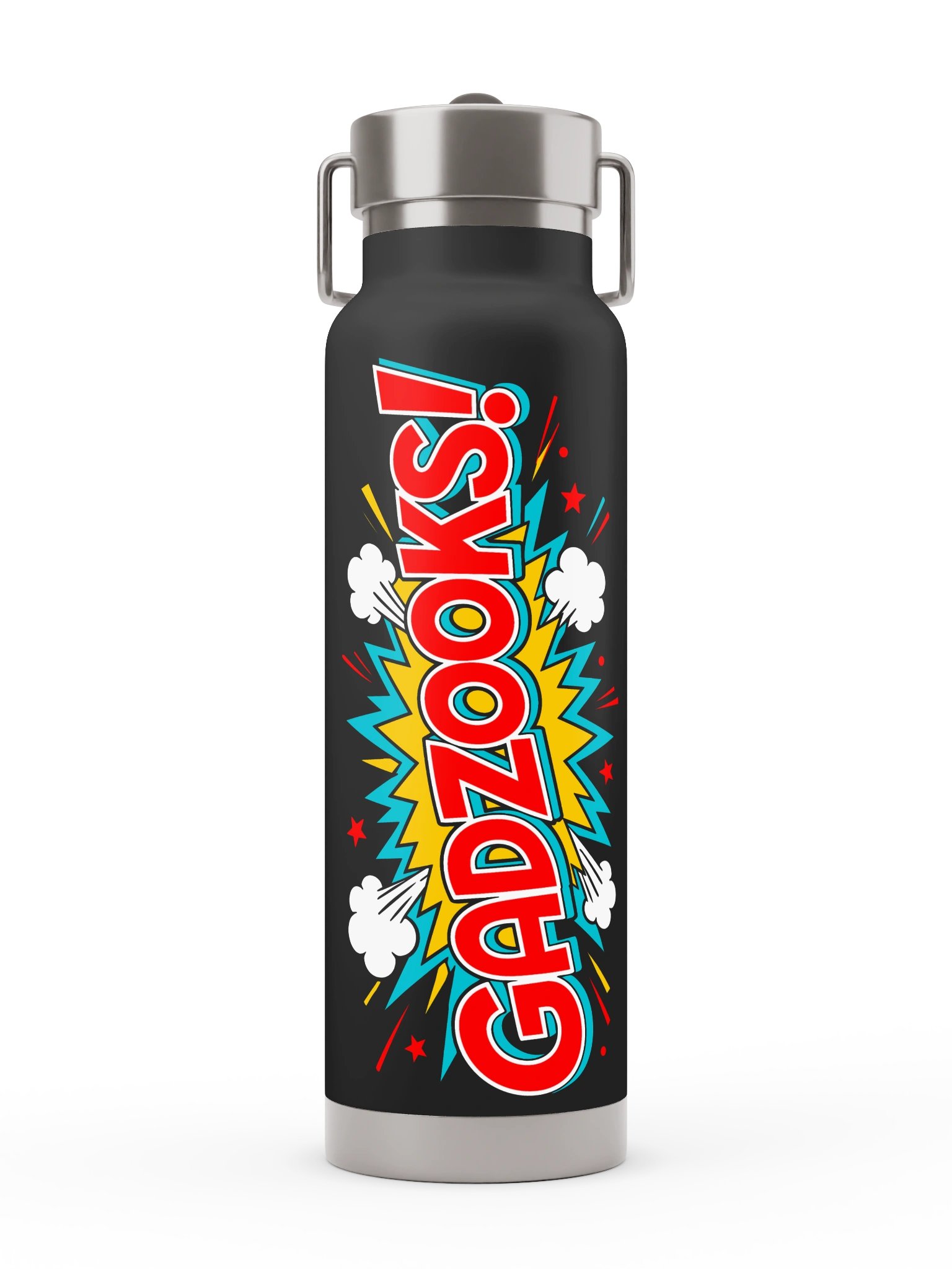 Comic Burst Insulated Bottle with Straw Lid product image (6)