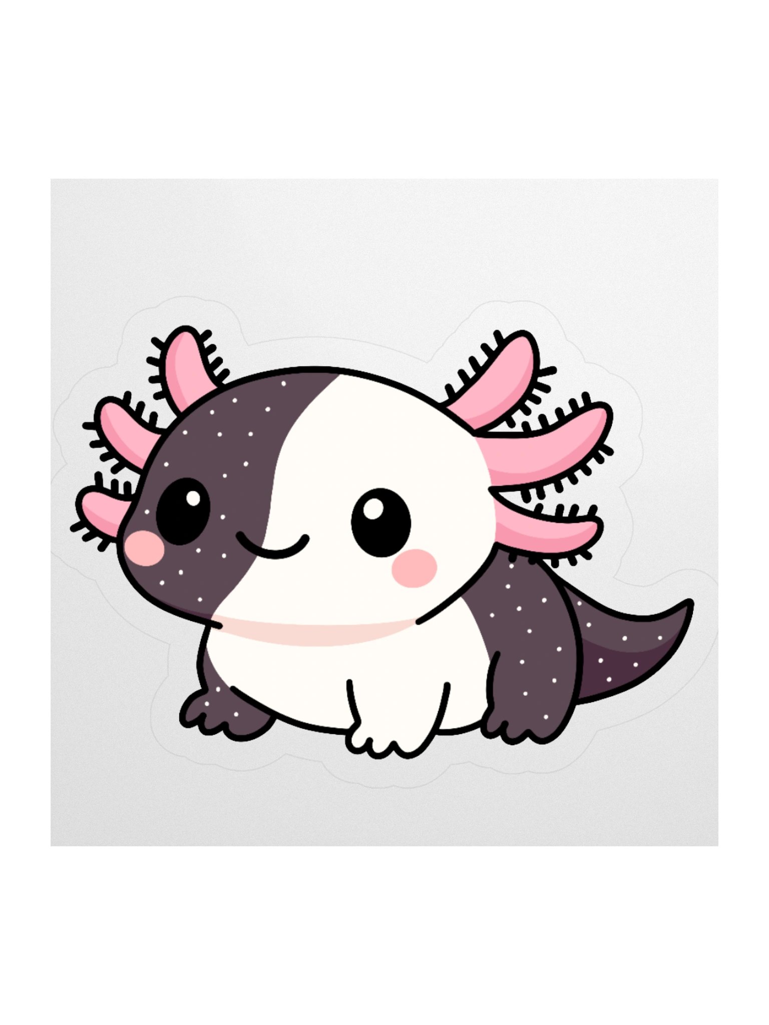 Lunar Eclipse Axolotl Sticker product image (1)