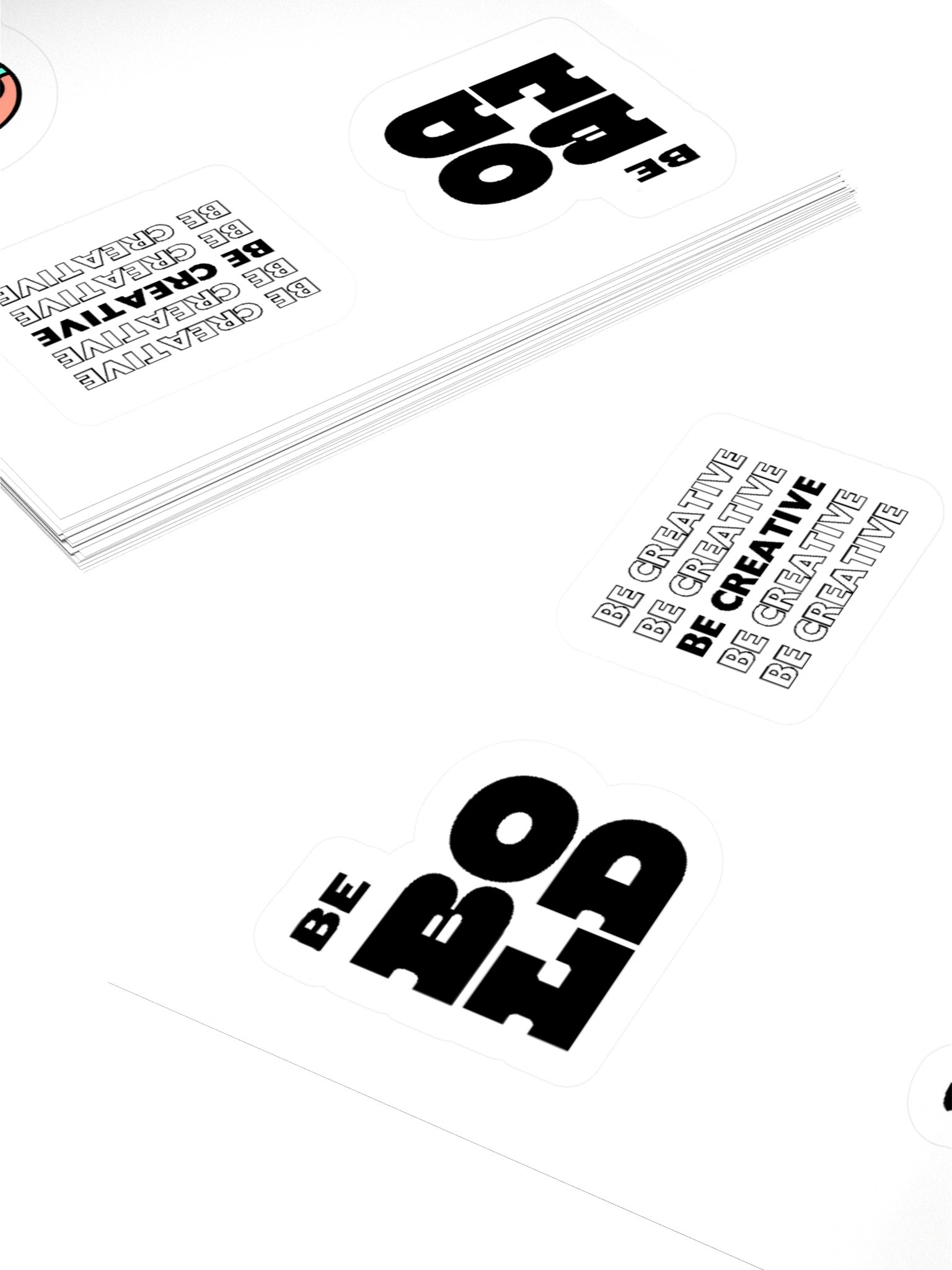 BE VIBEZ Sun Wave Kiss Cut Sticker product image (4)
