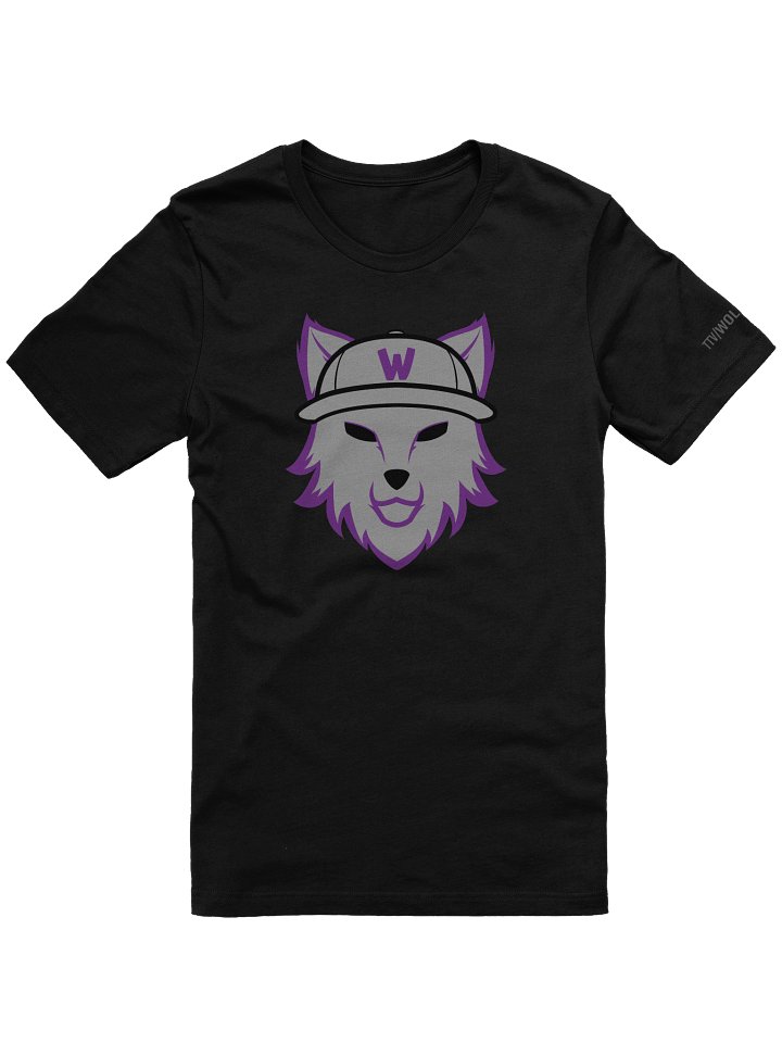 wolf_eyed Logo Purple Trim Bella Canvas T-Shirt product image (1)